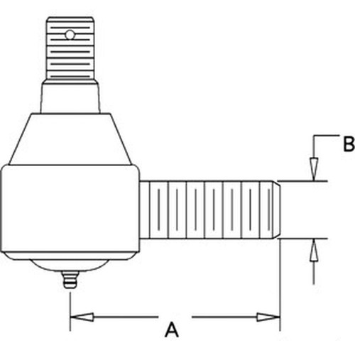 Tie rod cylinder - tie, end