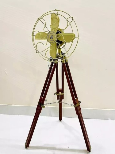 Handmade antique floor fan - handmade,