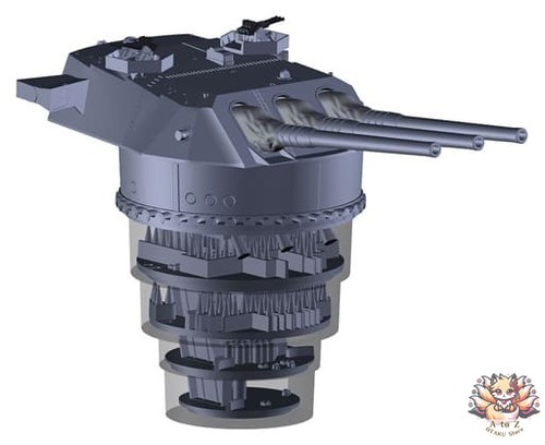 200 battleship yamato 46cm - 1/200,