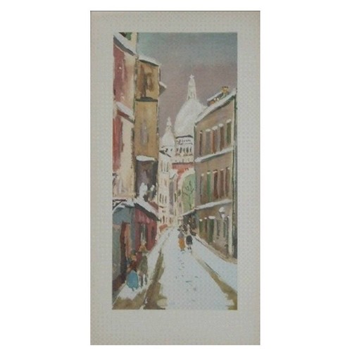 Maurice utrillo rue st - utrillo,
