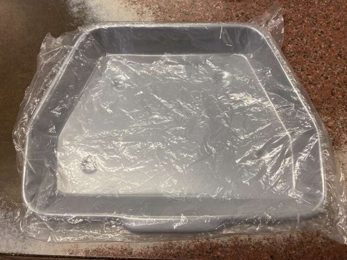 Galvanised metal ashpan - 11",