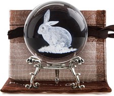 ZEERSHEE 3D Glass Laser Rabbt