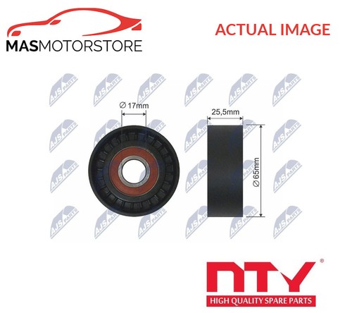 Ribbed belt tensioner pulley - v-ribbed,