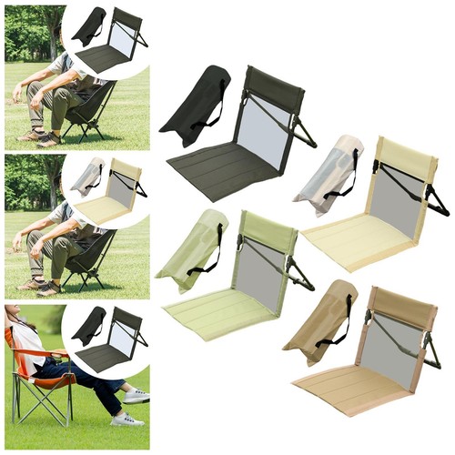 Floor chair with - , backrest