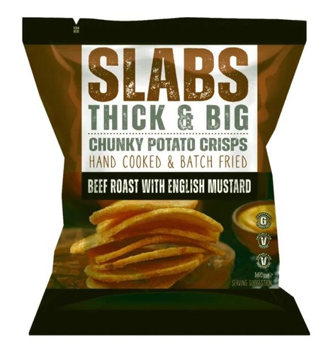 Slabs thick and big crisps - slabs,