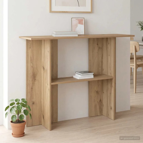 Walplus artisan oak console - artisan,