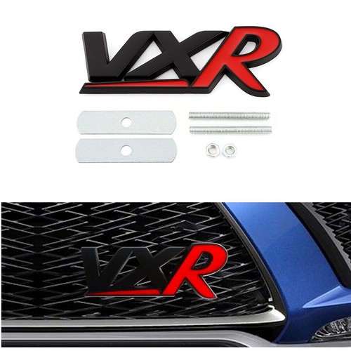 Vxr badge black red front - &,