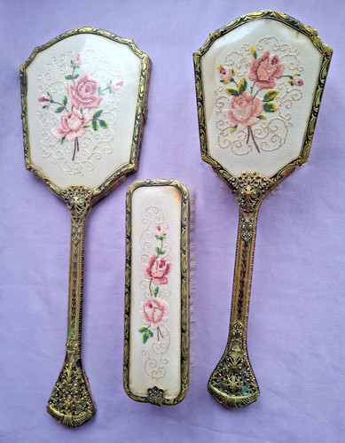 Vintage petit point lace - point,