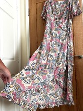 NEXT Pink Paisley Print Long