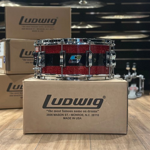 Ludwig 14x6 vistalite - ludwig, 14x6.5”