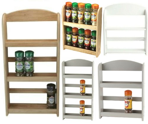 Tier bamboo wood kitchen - 3,