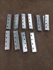 UNITRUNK x10 pairs (20) Heavy duty cable tray joints 50mm high HRSC galvanised