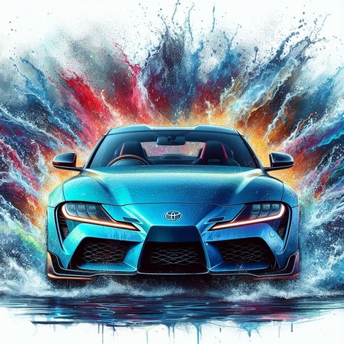 Toyota supra sports car - supra,