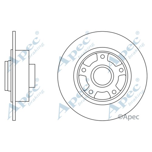 Brake discs solid for - brake,