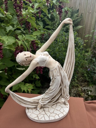 Art deco figurine - art,
