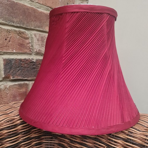 Burgundy red lamp - burgundy,