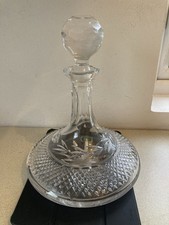 Glass Decanter Galway Irish