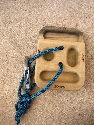 Tension block wooden climbing - tension,