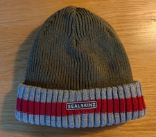 Sealskinz Waterproof Cold Weather Roll Cuff Beanie Hat Size S/M