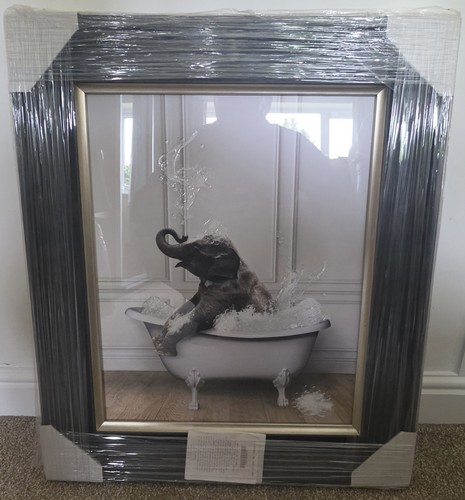 Pagazzt wall art elephant tub - art,