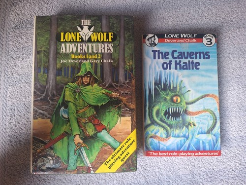 Original lone wolf - wolf, 1-3