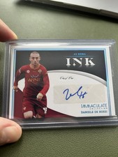 2022-23 Panini Immaculate Collection Ink Daniele de Rossi Roma One Of One 1/1