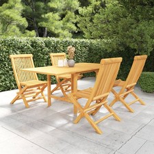 Garden Dining Set Teak Wood