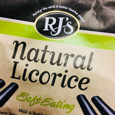 RJ's Soft Eating Liquorice 300g Bag