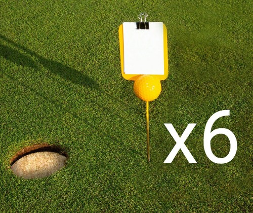 Golf ball x nearest the - golf,
