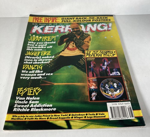 Kerrang magazine issue 318 - magazine,