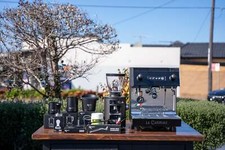 La Carimali Nimble 1 Group Black Coffee Machine, Mahlkonig X54 Grinder & Acce...