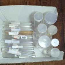 Button Tubes X 40 PCS CLEAR