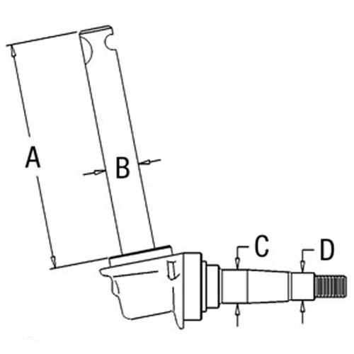 Left hand spindle fits - spindle, 364