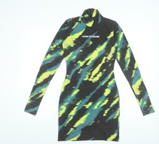 House of Holland Women's Multicoloured Size 8 Bodycon Mini Dress