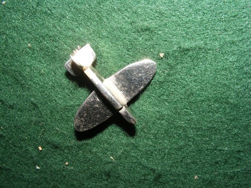 Vintage model aeroplane pin - vintage,