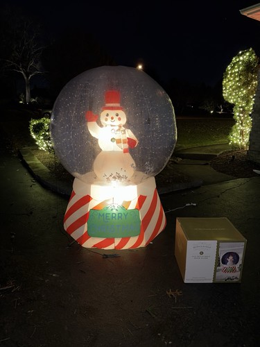 Snowman candycane snow - 6,