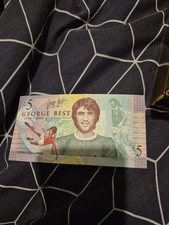Collectors George Best Five Pound Note