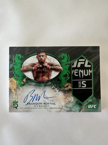 Topps royalty ufc 2025 brandon - topps,