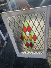 Art Deco Stained Glass Window