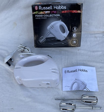 Russell Hobbs 14451 Hand Held 6 Speed 125W Food Mixer Mains Powered Unused Boxed