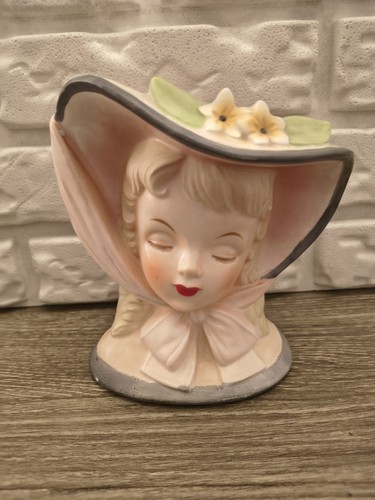 Vintage napco lady - lady, head