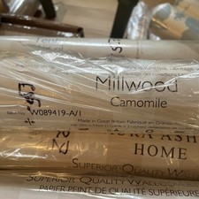 Laura Ashley  Millwood Camomile Wallpaper, 1 Roll, 