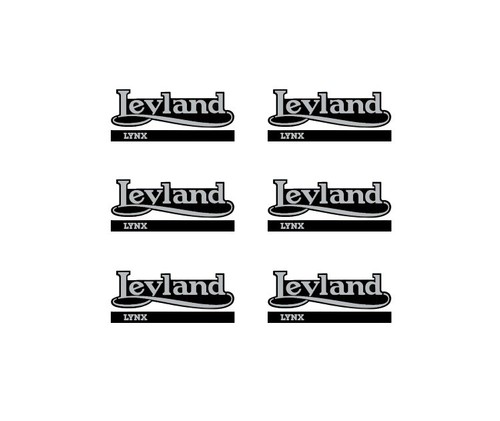 Leyland lynx badge rear 76 - leyland,