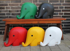 Drumbo Figurine === HUGE Elephant 33 x 48 cm!!! Luigi Colani Dresden Bank