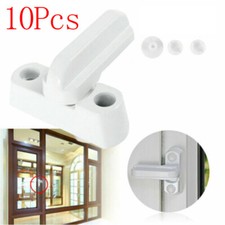 10x White Window Safety Locks