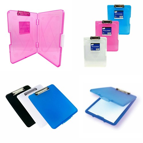 Plastic clipboard box file - plastic,