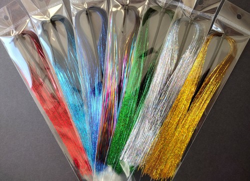 Holographic tinsel fly tying - holographic,