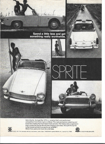 Original 1969 austin healey - 1969,