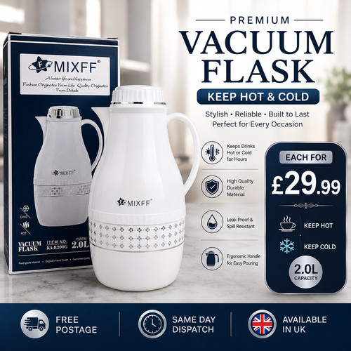 Mixff vacuum flask insulated - vacuum,