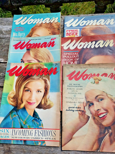 Vintage woman magazines - , x6